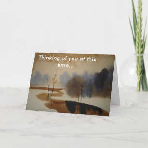 Sympathy Peaceful Sympathy Card Kaart