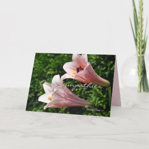 Sympathy- PK Trompet Lily- aanpassen van elke gele Kaart