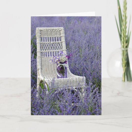 Sympathy Purple Russian Kaart (Voorkant)