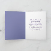 Sympathy Purple Russian Kaart (Binnen)