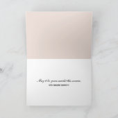 Sympathy Red Canoe op het herfstmeer Kaart (Binnen)