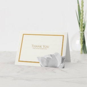 Sympathy Thank You Card - Tulp Bedankkaart