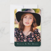 Sympathy Tree of Life Bedankkaart (Achterkant)