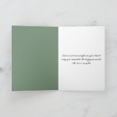 Sympathy Waterverf River in een bos Kaart (Binnen)