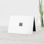 Sympathy White Feather Water Reflection Kaart (Achterkant)