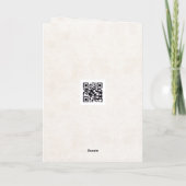 Sympathy White Tulips on American Flag Kaart (Achterkant)