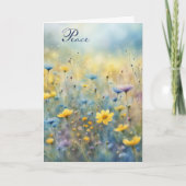 Sympathy Wilflower Meadow Kaart (Voorkant)