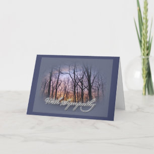 Sympathy Woodland Sunset Kaart