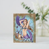 Symphoni - Ocean Mermaid Briefkaart (Staand voorkant)