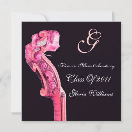 SYMPHONIA CLASSIC MUSIC GRADUATIE MONOGRAM Viool Kaart