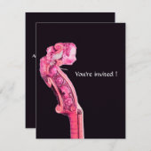 SYMPHONIA  / CLASSICKE MUZIEK ,Fuchsia Kaart (Voorkant / Achterkant)