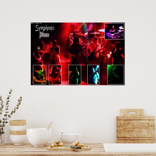 Symphonic Haze Poster (Keuken)