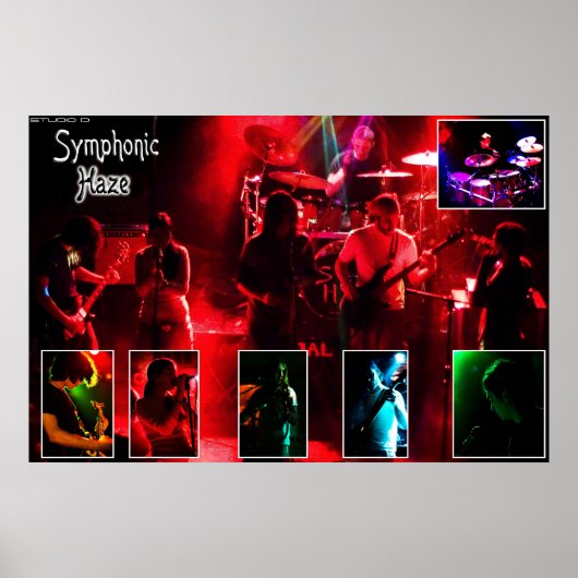 Symphonic Haze Poster (Voorkant)