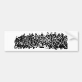 SYMPHONY! BUMPERSTICKER (Voorkant)