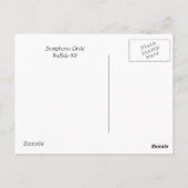 Symphony Circle Briefkaart (Achterkant)