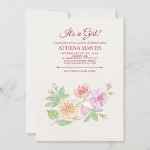 Symphony Floral Uitnodiging
