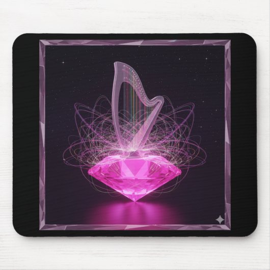 Symphony Harp Mousepad Muismat (Voorkant)