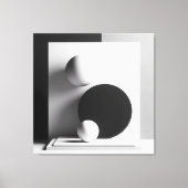 Symphony of Centered Shadows Canvas Afdruk (Voorkant)