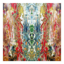 Symphony of Chaos - Abstract palet van echte artie