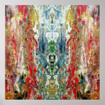 Symphony of Chaos - Abstract palet van echte artie