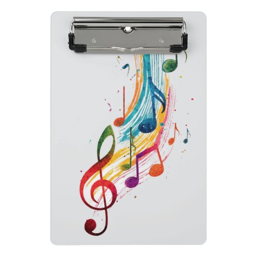 Symphony of Colors Mini Klembord (Voorkant)