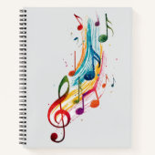Symphony of Colors Notitieboek (Voorkant)