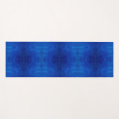Symphony of deep blue shades pattern yogamat (Voorkant (horizontaal))