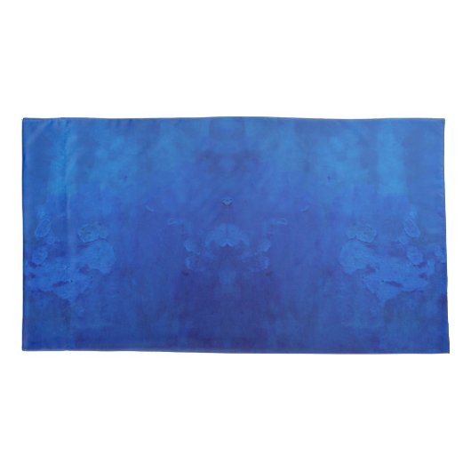 Symphony of deep blue shades XL-size pattern Kussensloop (Achterkant)