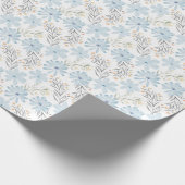 Symphony of Heavenly Blue Cadeaupapier (Hoek)