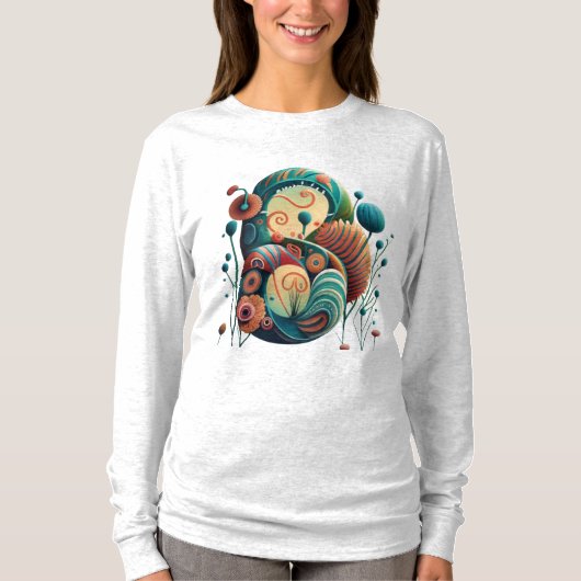 Symphony of Hues, Boundaries Blurred T-shirt (Voorkant)