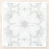 Symphony of Petals  Glazen Onderzetter (Achterkant)