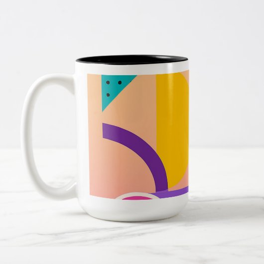 Symphony of Shadows unlock your art potential with Tweekleurige Koffiemok (Links)