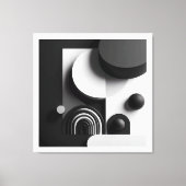 Symphony of Silent Forms  Canvas Afdruk (Voorkant)