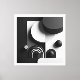 Symphony of Silent Forms  Canvas Afdruk