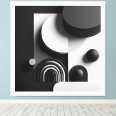 Symphony of Silent Forms  Canvas Afdruk (Insitu (Houten vloer))