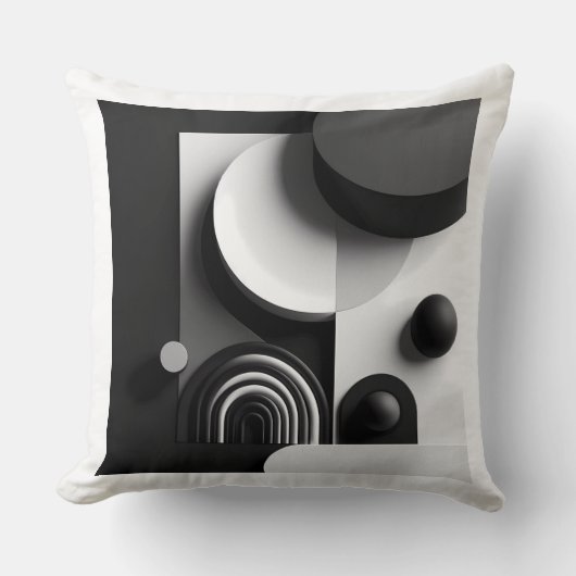 Symphony of Silent Forms Kussen (Voorkant)