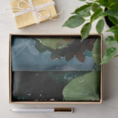 Symphony of Water Lilies Decoupage Tissuepapier (Geschenk)