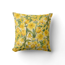 Symphony of Yellow Spring Flowers