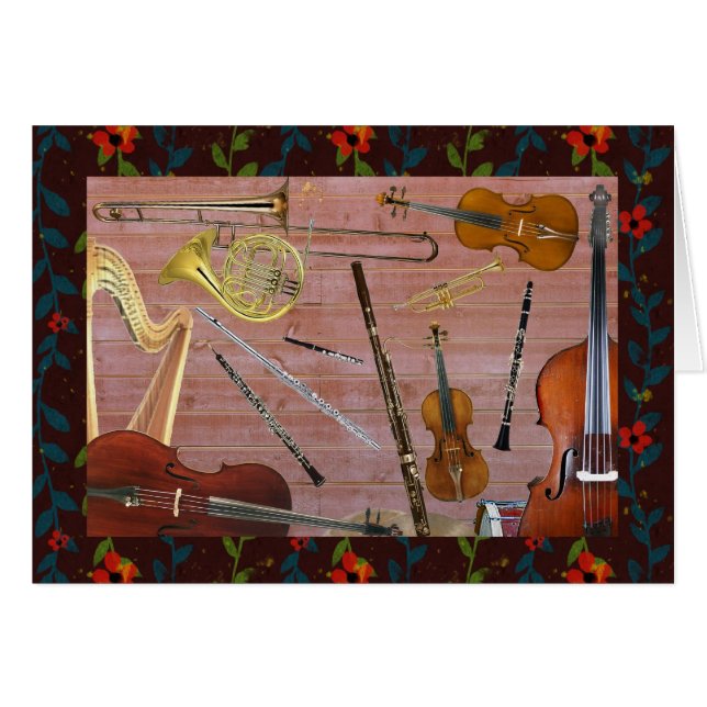 Symphony Orchestra Instruments (Voorkant Horizontaal)