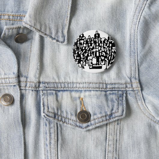 SYMPHONY! RONDE BUTTON 5,7 CM (In situ)