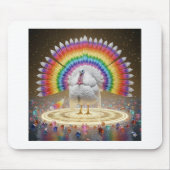 Symphony Tail Fan Mousepad Muismat (Voorkant)