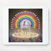 Symphony Tail Fan Mousepad