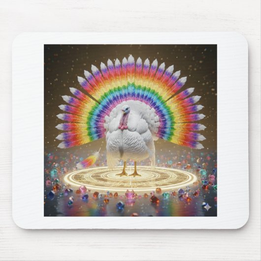 Symphony Tail Fan Mousepad Muismat (Voorkant)