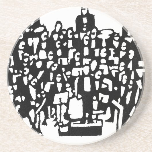 SYMPHONY! ZANDSTEEN ONDERZETTER (Voorkant)