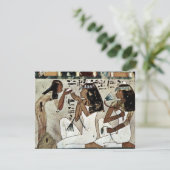 Symposium Detail van Maler Grabkammer Des Thot Kaart (Staand voorkant)