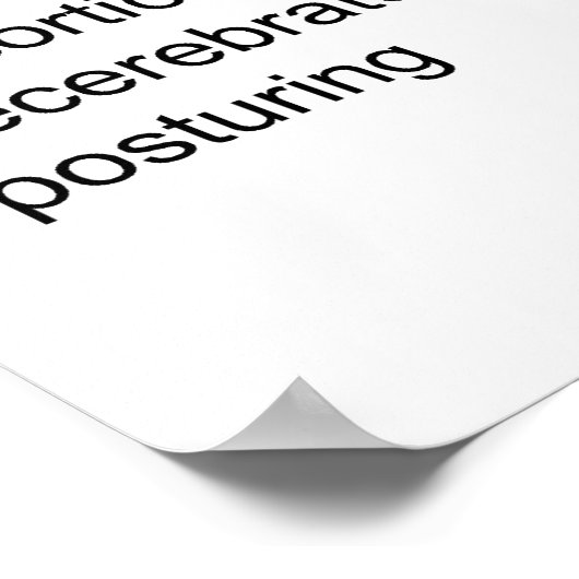 Symptomen Grafiek van stofwisselingsziekte Hyperam Poster (Hoek)