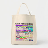 Symptomen van multipele sclerose tote bag (Voorkant)
