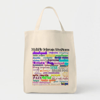 Symptomen van multipele sclerose tote bag