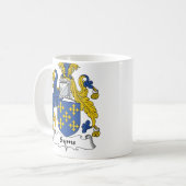 Syms Family Crest Koffiemok (Voorkant links)