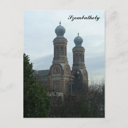 Synagogue Briefkaart (Voorkant)